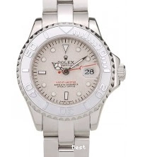 Good Copy Rolex Watches Beige Master Bezel Yacht Silver Dial Rolex 0730